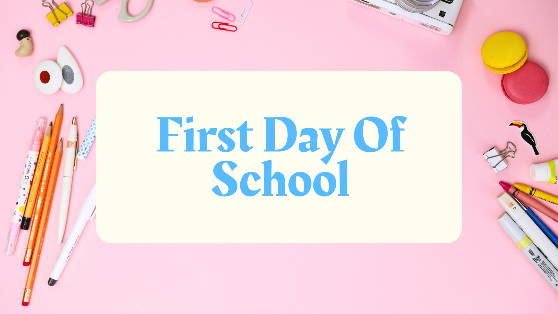 First Day Of School 2026